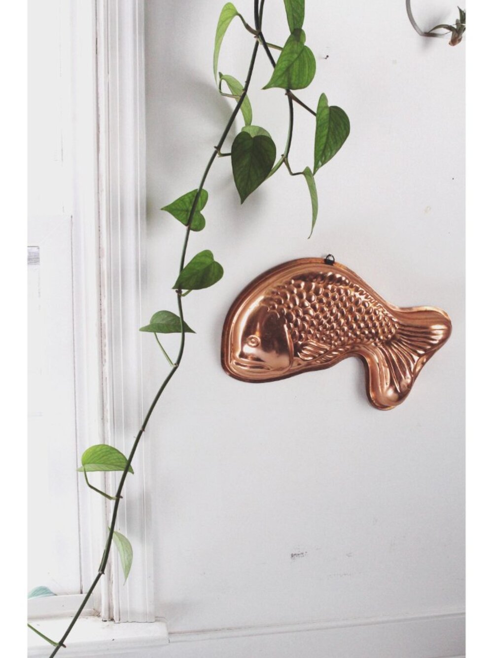 Vintage Copper Fish Wall Hanging Mold Large - Picture 2 of 5